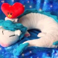 spirited away dragon neck pillow